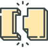 Torn document, symbolizing a roadmap being broken or incomplete.