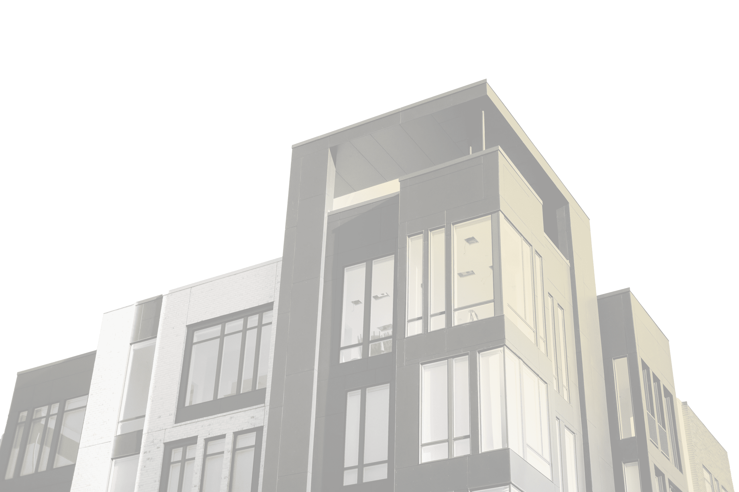 Modern building exterior, relevant to preconstruction and design phase management.